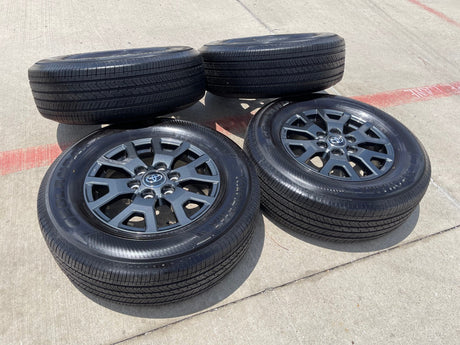 17" Toyota 4Runner Tacoma TRD OEM 94254 10637 wheels rims 2024 2025 2026 NEW Texas Truck Tire