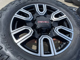 20" GMC Sierra AT4 2500 3500 OEM wheels rims 5950 Silverado COOPER RUGGED TREK Texas Truck Tire