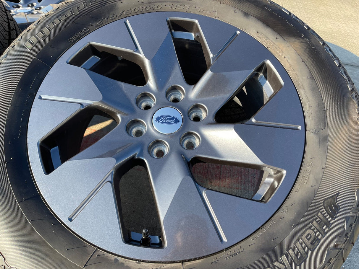20" Ford F-150 LIMITED OEM rims wheels 10471 Expedition 2025 2026 HANKOOK NEW Texas Truck Tire