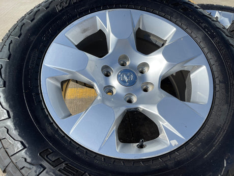 18" Ram 1500 OEM CHROME 2669 wheels rims 2021 2022 2023 2024 2025 2026 FALKEN Texas Truck Tire