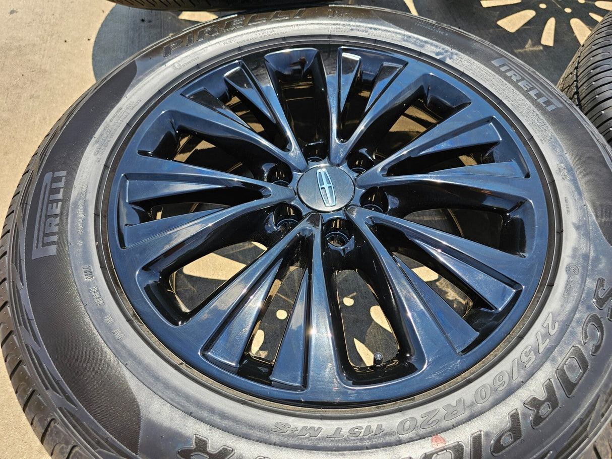 20" Lincoln Navigator OEM rims wheels 10024 tires 2015 2016 2017 2018 2020 2021 Texas Truck Tire