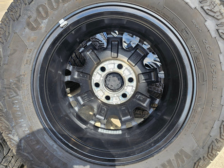 18" Toyota Tacoma 4Runner TRD Pro OEM 95973 wheels rims 2025 2026 GOODYEAR A/T Texas Truck Tire