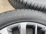 22" Infiniti QX80 QX56 Nissan Titan OEM wheels rims 73807 tires NEW Texas Truck Tire