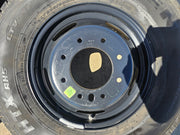 17" Dodge Ram 3500 Dually Laramie 8x200 wheels rims OEM 2703 2704 NEXEN Texas Truck Tire