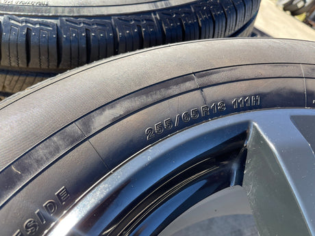 18" Ford Taurus Explorer OEM 10266 rims wheels 2022 2023 2024 2025 2026 YOKOHAMA Texas Truck Tire