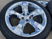 20" Dodge Charger Challenger Chrysler 300 OEM 2411 2424 wheels rims tires Texas Truck Tire