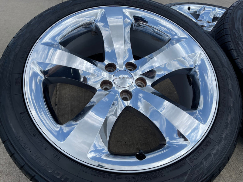 20" Dodge Charger Challenger Chrysler 300 OEM 2411 2424 wheels rims tires Texas Truck Tire