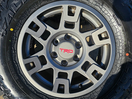 17" Toyota Tacoma 4Runner OEM wheels rims GRAY 75167 TRD FJ FALKEN A/T4 NEW Texas Truck Tire