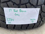 (5) 17" Ford Bronco Big Bend wheels rims 10384 OEM Ranger FALKEN A/T3 33" Texas Truck Tire