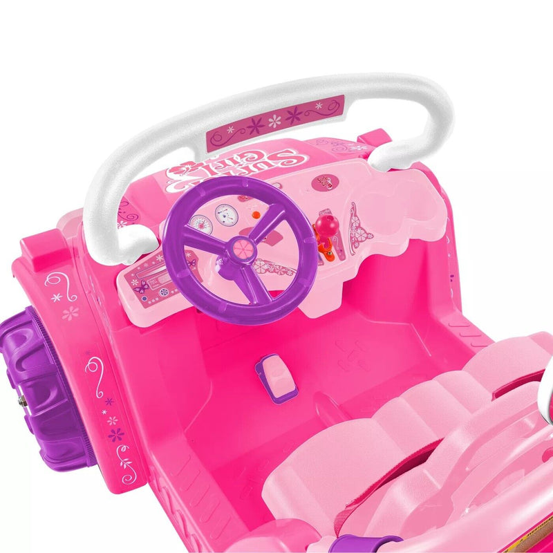 Kid Motorz 12V Surfer Chick 4x4 Ride-On - Bubblegum Pink - Complimentary Delivery & Hassle-Free Exchange!