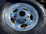 16" Ford F-250 F-350 Excursion OEM 3408 polished wheels rims tires Texas Truck Tire