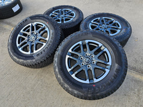 18" Toyota Tacoma 4Runner TRD OEM 10641 wheels rims 2024 2025 2026 NEW GOODYEAR Texas Truck Tire