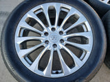 22" Infiniti QX80 QX56 Nissan Titan OEM 62799 73770 wheels rims tires Texas Truck Tire