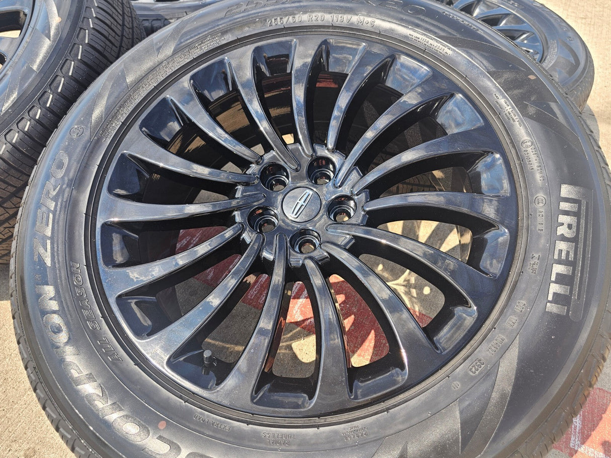 20" Lincoln Aviator Black Label OEM rims wheels 10189 Explorer 2024 2025 NEW Texas Truck Tire