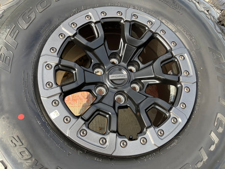17" Ford F-150 Raptor Bronco R OEM BEADLOCK 51222 rims wheels 2025 2026 NEW 37" Texas Truck Tire