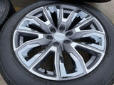 22" GMC Yukon Chevy Tahoe Escalade OEM chrome 95513 14134 wheels rims tires Texas Truck Tire