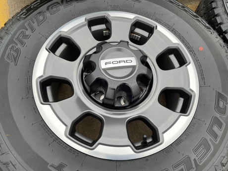 18" Ford F-250 F-350 OEM TREMOR 10482 rims wheels 2024 2025 2026 BRIDGESTONE Texas Truck Tire