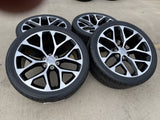 24" GMC Yukon Sierra Chevy Tahoe 1500 OEM replica 5668 wheels rims tires Texas Truck Tire