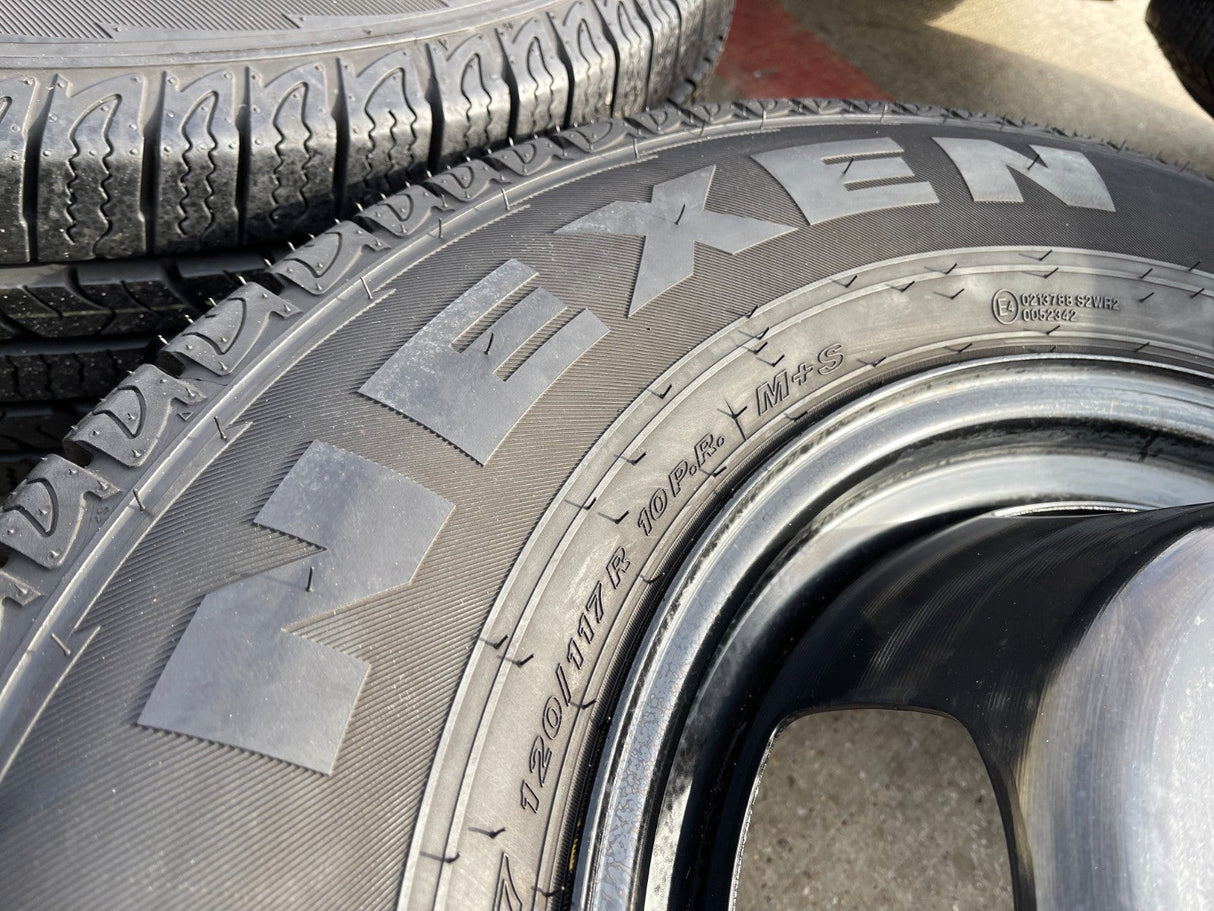 17" Dodge Ram 3500 Dually Laramie 8x200 wheels rims 2701 2702 OEM NEXEN Texas Truck Tire