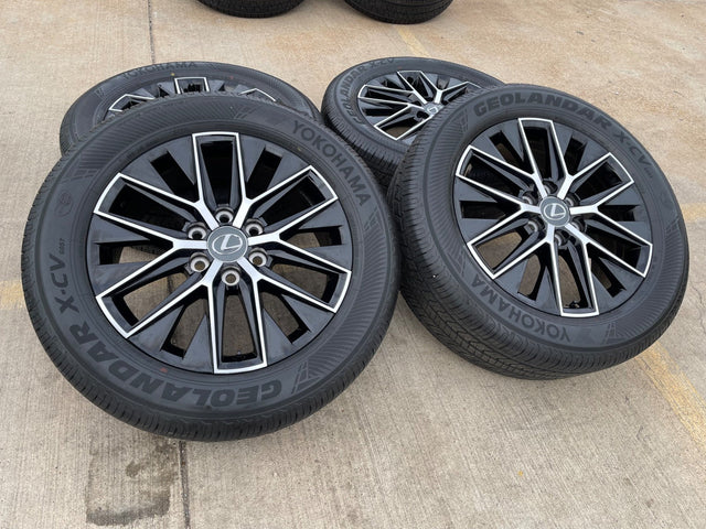 20" Lexus GX550 OEM wheels rims Toyota Land Cruiser Tundra 10545 LX600 2026 NEW Texas Truck Tire