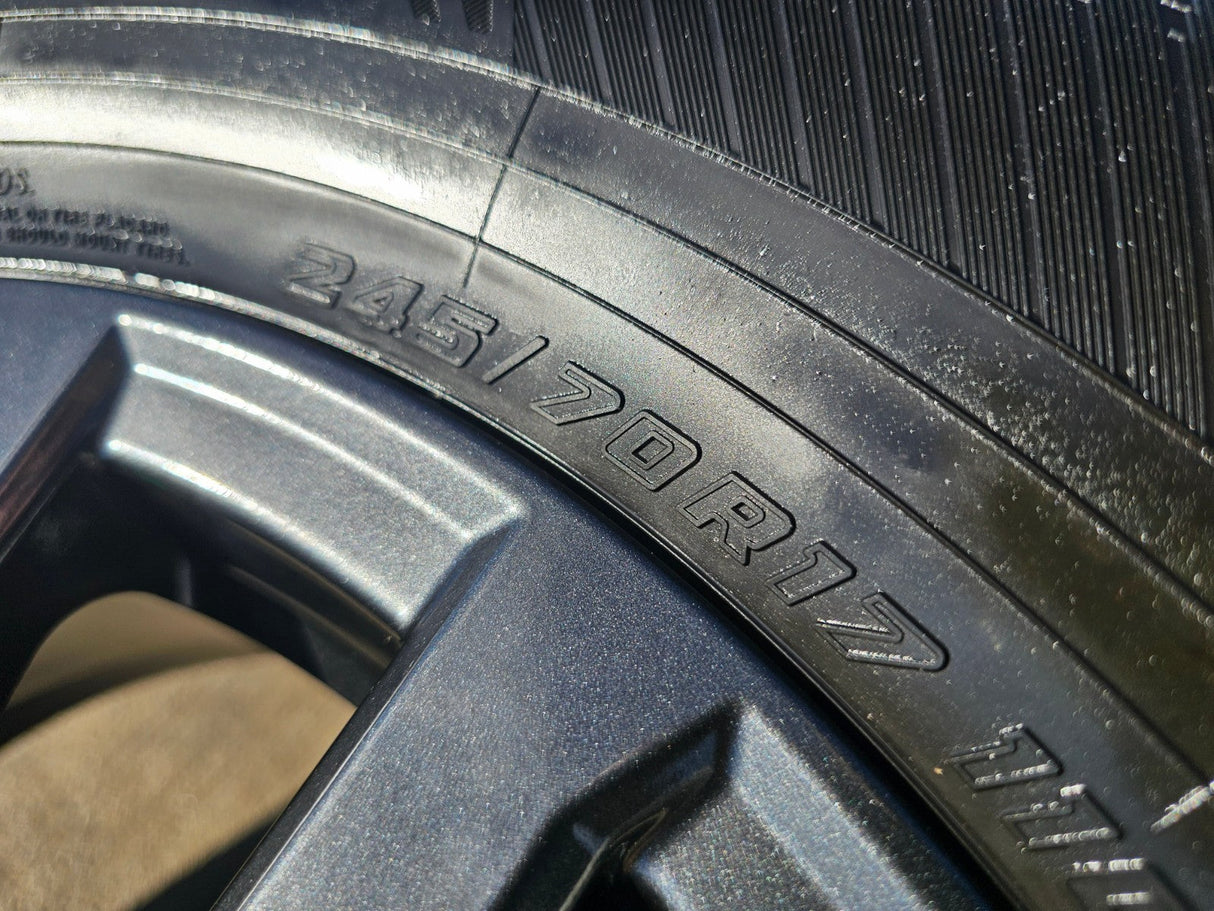 17" Toyota Tacoma 4Runner TRD OEM 94254 10637 only rims 2024 2025 2026 NEW Texas Truck Tire