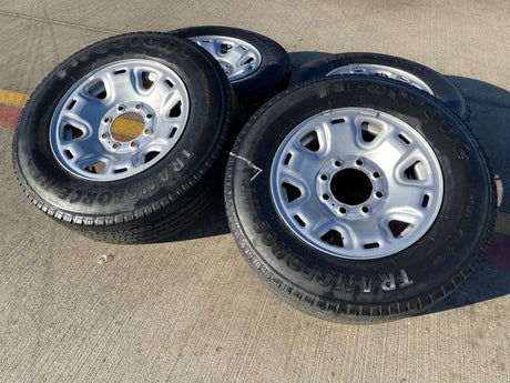 17" Nissan NV1500 NV2500 NV3500 OEM 62575 wheels rims tires FIRESTONE Texas Truck Tire