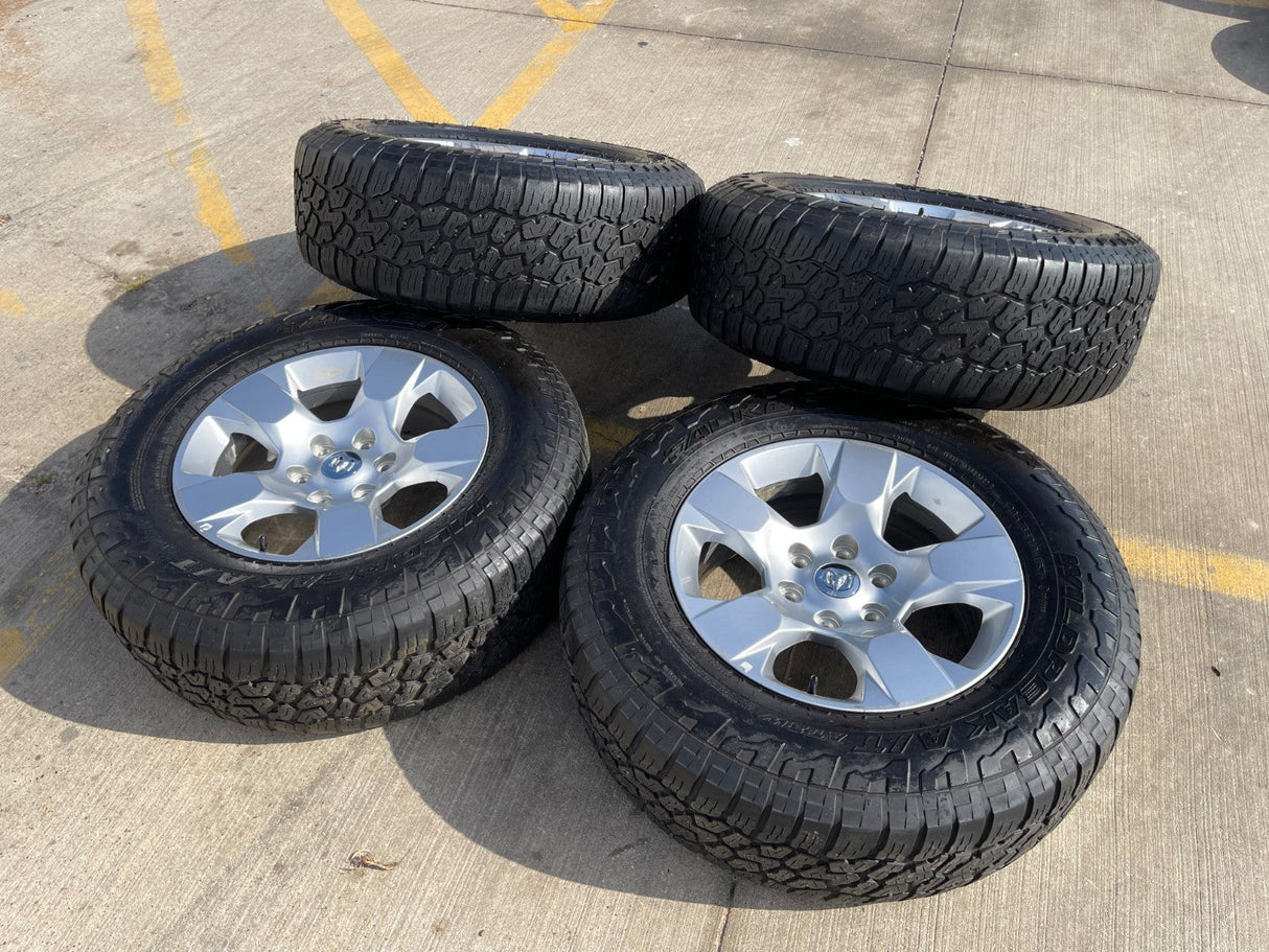 18" Ram 1500 OEM CHROME 2669 wheels rims 2021 2022 2023 2024 2025 2026 FALKEN Texas Truck Tire