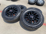 20" GMC AT4 Chevy Silverado Trail Boss 2500 OEM 94030 wheels rims 2025 2026 NEW Texas Truck Tire