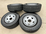 17" Ford F-250 F-350 OEM 3828 wheels rims tires A/T 33" Texas Truck Tire