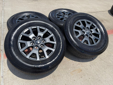 17" Toyota 4Runner Tacoma TRD OEM 94254 10637 wheels rims 2024 2025 2026 NEW Texas Truck Tire
