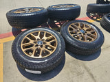 20" Toyota Tundra TSS TRD OEM wheels rims 95359 Sequoia bronze 2025 2026 NEW Texas Truck Tire