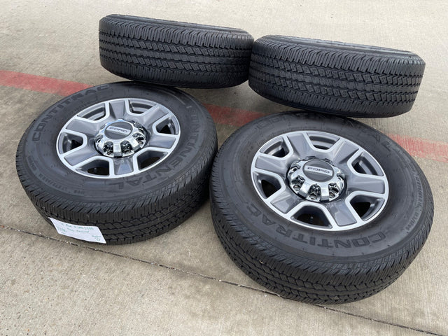 18" Ford F-250 F-350 Lariat FX-4 OEM wheels 10480 10298 tires NICE Texas Truck Tire