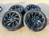 22" Lincoln Navigator OEM 10665 rims wheels BLACK LABEL 2025 2026 NEW Texas Truck Tire