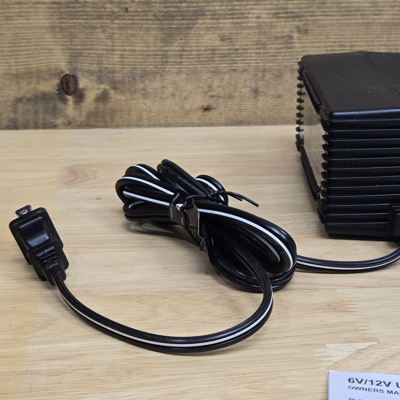 Universal 6/12V Battery Charger for Ride-On Vehicles and Toys