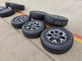 18" Jeep Wrangler Gladiator OEM 9330 wheels rims Grand Cherokee 2024 2025 NEW Texas Truck Tire