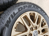 20" Toyota Tundra TRD OEM wheels rims BRONZE TSS 95295 75276 Sequoia 2026 NEW Texas Truck Tire