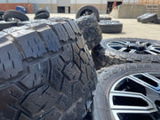 20" GMC Sierra AT4 2500 3500 OEM wheels rims 5950 Silverado tires TOYO A/T3 Texas Truck Tire