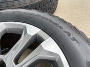 20" Chevy Tahoe Silverado OEM 14090 95417 wheels rims tires GOODYEAR A/T Texas Truck Tire