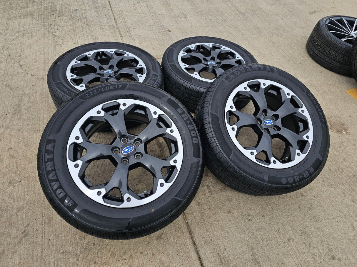 17" Subaru XV Crosstrek OEM 68900 wheels rims tires 2022 2023 2024 2025 Texas Truck Tire