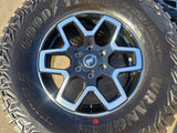 18" Ford Bronco wheels rims tires black 95213 Ranger GOODYEAR 35" Texas Truck Tire
