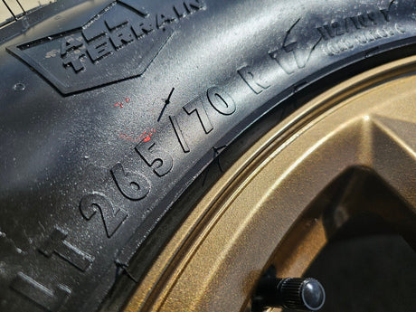 17" Ford F-150 OEM BRONZE Tremor rims wheels 10339 2024 2025 2026 NEW Texas Truck Tire