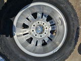 20" GMC Sierra Denali 2500 3500 OEM 5957 wheels rims tires 2024 2025 2026 NEW Texas Truck Tire