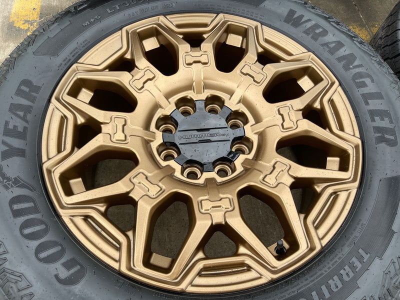 22" Hummer EV HEV 2500 OEM 8x165 14094 wheels rims 2024 2025 2026 2027 NEW Texas Truck Tire