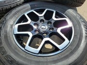 18" Ford Bronco wheels rims tires black 95213 Ranger 2023 2024 2025 2026 NEW Texas Truck Tire