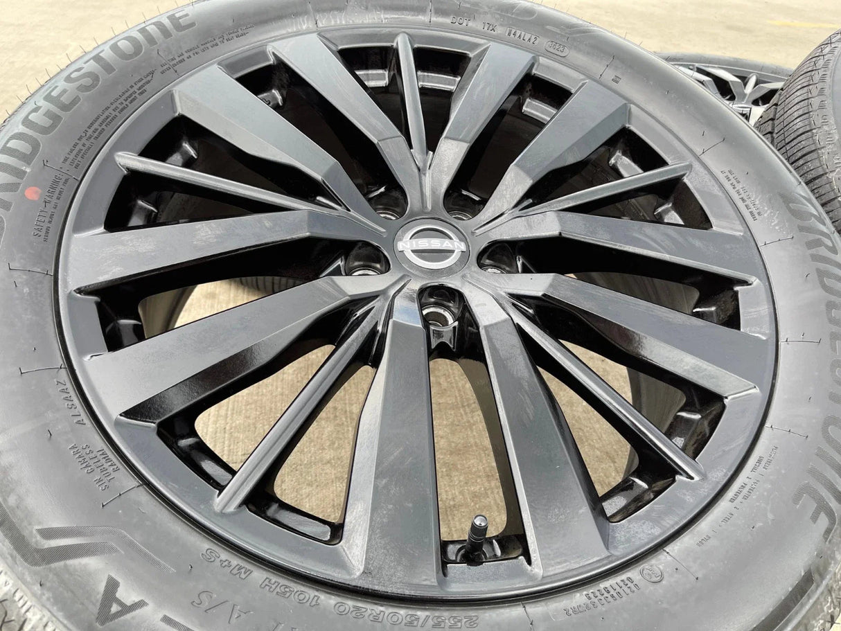 20" Nissan Murano Pathfinder Maxima FX35 FX45 QX60 OEM wheels rims 2024 2025 NEW Texas Truck Tire