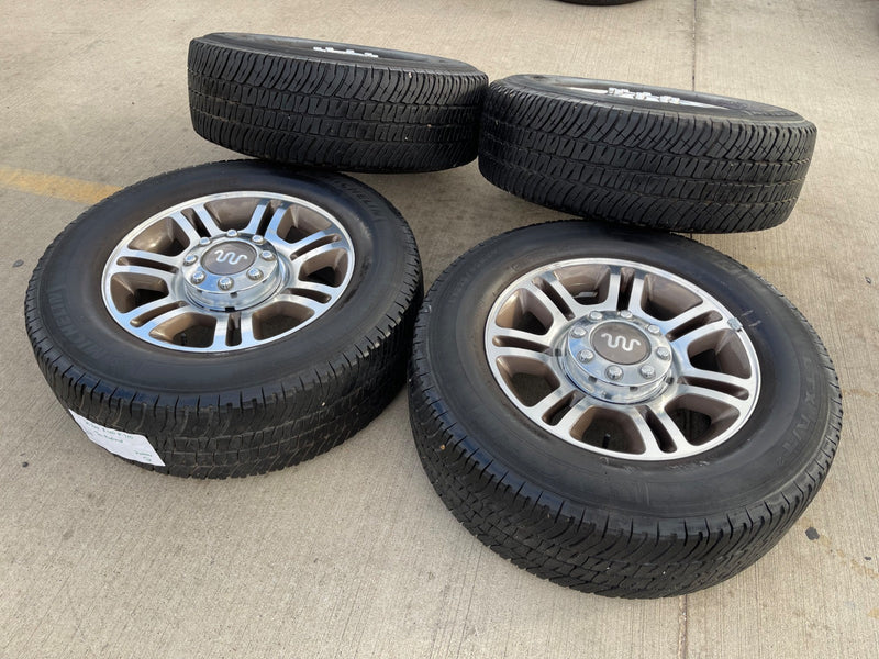 20" Ford F-250 F-350 OEM 3951 3845 KING RANCH rims wheels tires MICHELIN LTX A/T Texas Truck Tire