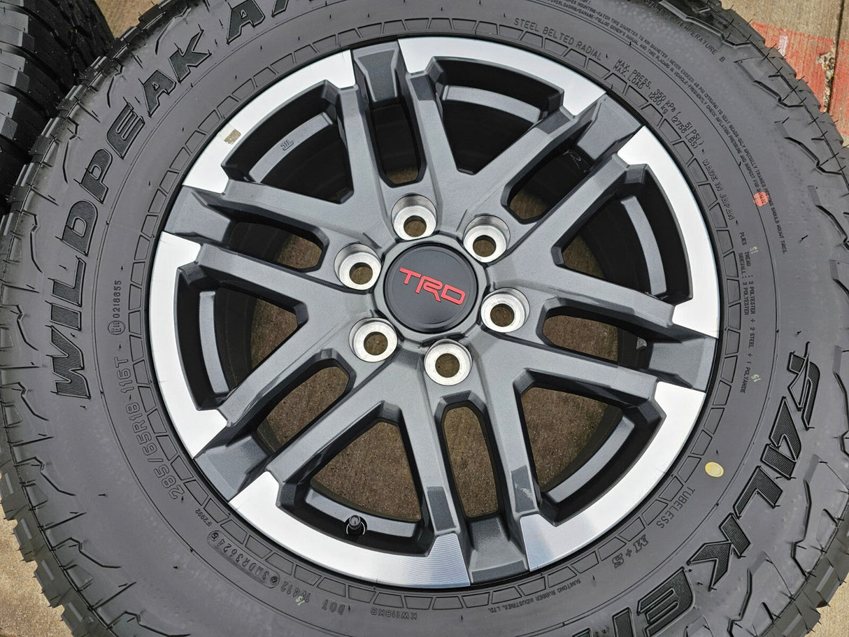 18" Toyota Tacoma TRD OEM 10641 wheels rims 2024 2025 2026 FALKEN NEW 33" Texas Truck Tire