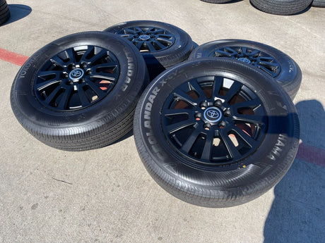 18" Toyota Land Cruiser OEM 95953 wheels rims Tundra Sequoia 2024 2025 2026 NEW Texas Truck Tire