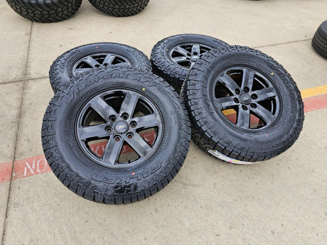 17" Ford F-150 OEM black Tremor rims wheels 10339 2023 2024 2025 2026 NEW Texas Truck Tire