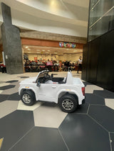 24V Interactive TV GMC Ride On Electric Toy 4x4 with Leather Seating and Advanced Rubber EVA Tires - Remote Control
